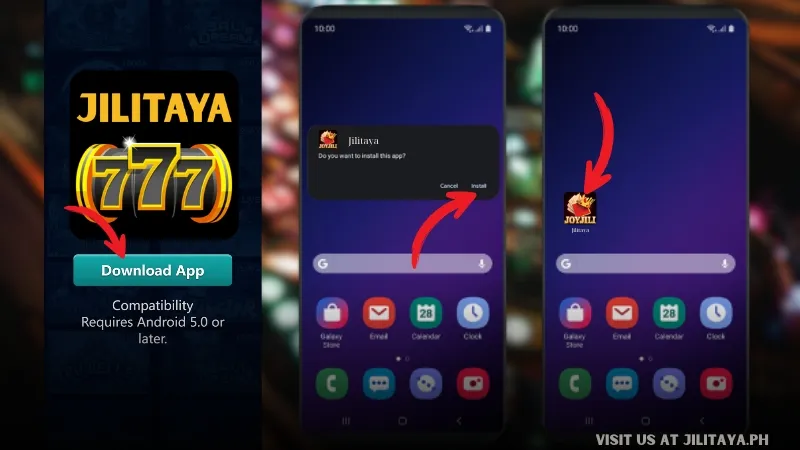 Install Jilitaya App Android